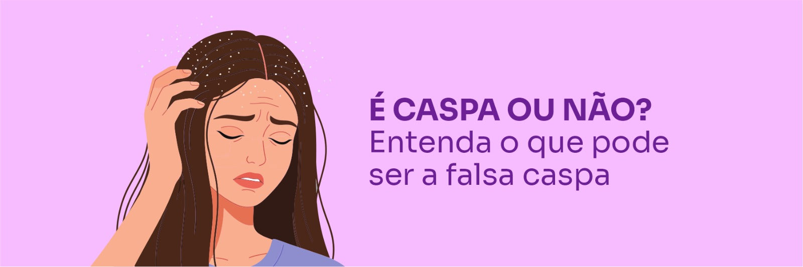 É caspa ou não? Entenda o que pode ser a falsa caspa