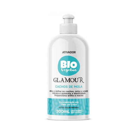 Ativador Cachos de Mola Glamour Biovegetais 300ml