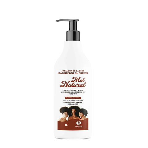 Ativador Mel Natural Trihair 1L para definição de cachos