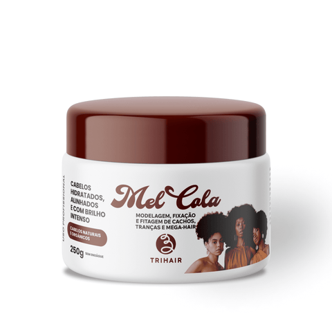 Mel Cola Trihair 250g gel modelador vegano para cachos