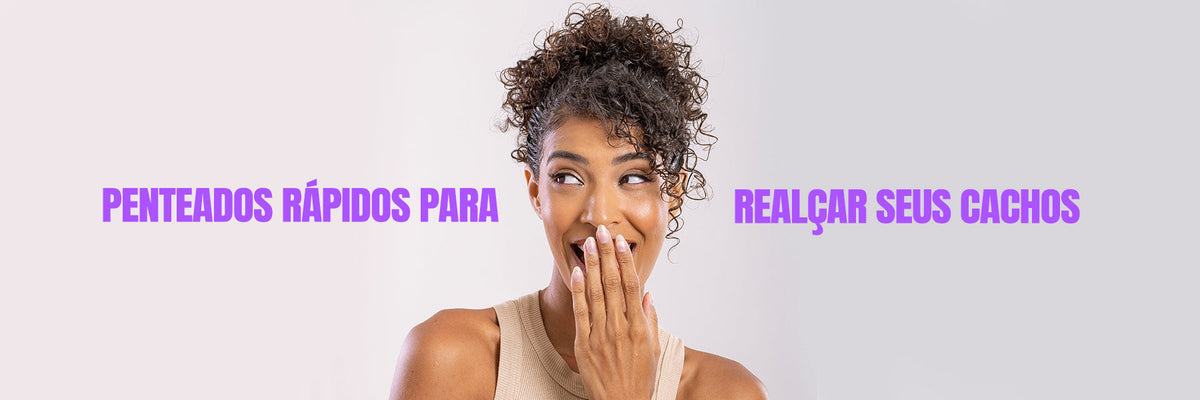 Penteados para cabelos cacheados: Inspirações fáceis e estilosas