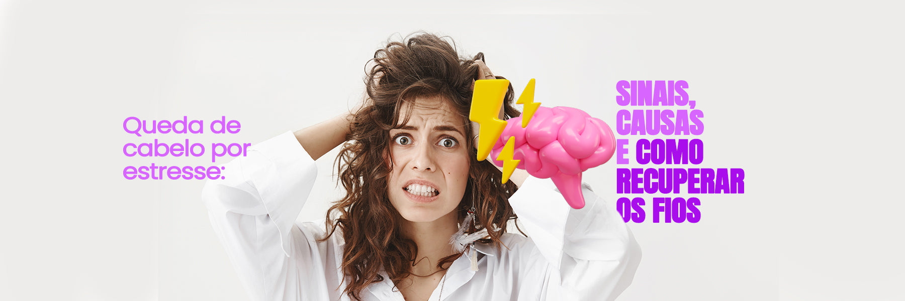 Queda de cabelo por estresse: sinais, causas e como recuperar os fios