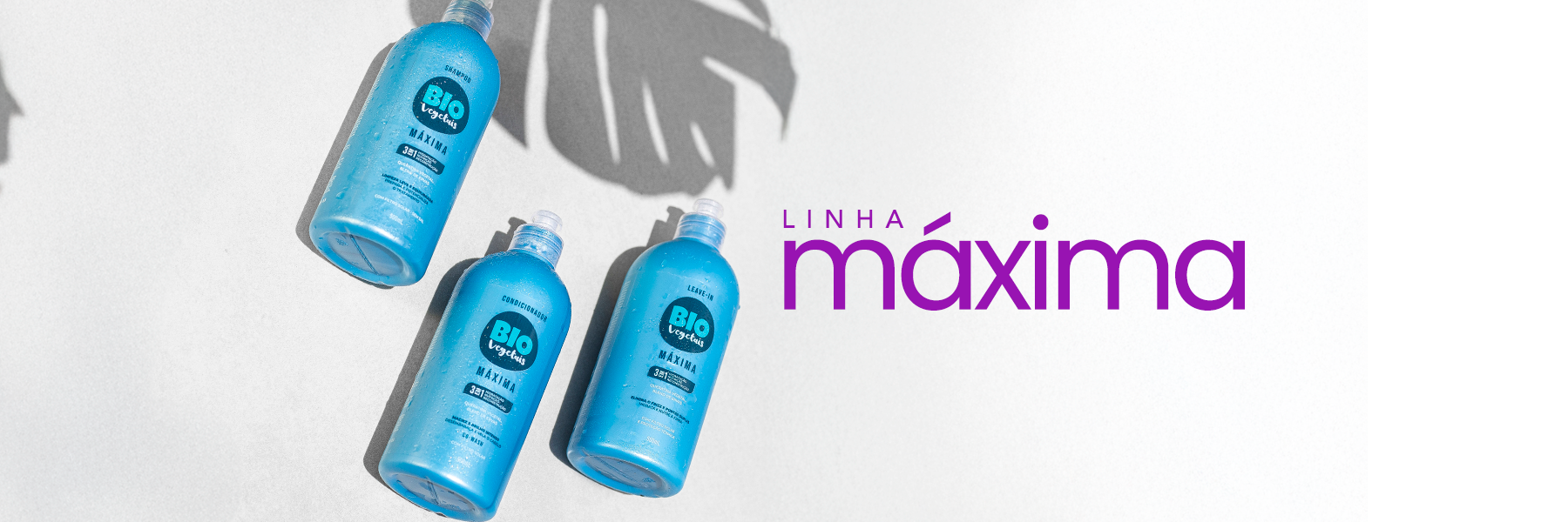 3 em 1: O Cronograma Capilar Sem Estresse com a Linha Biovegetais Máxima