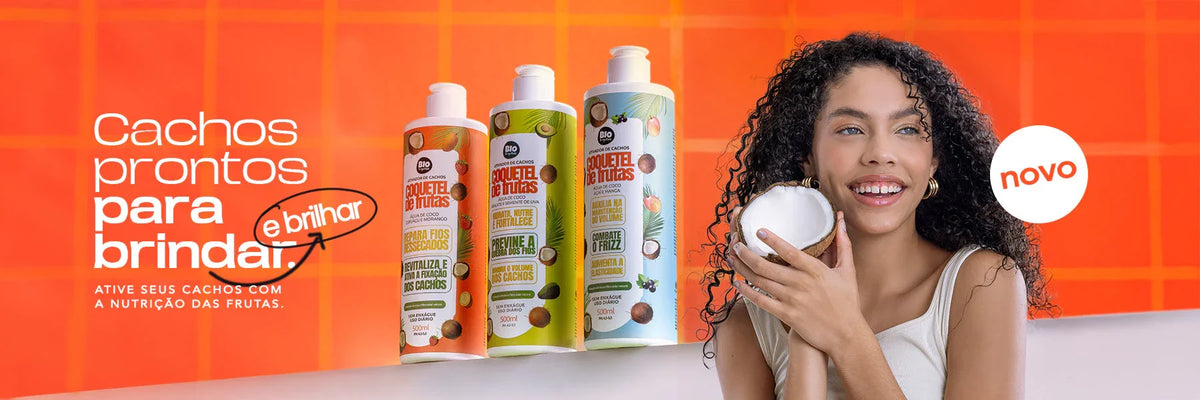 Frutas no Cabelo? Sim! Conheça o Novo Ativador Coquetel de Frutas da Trihair