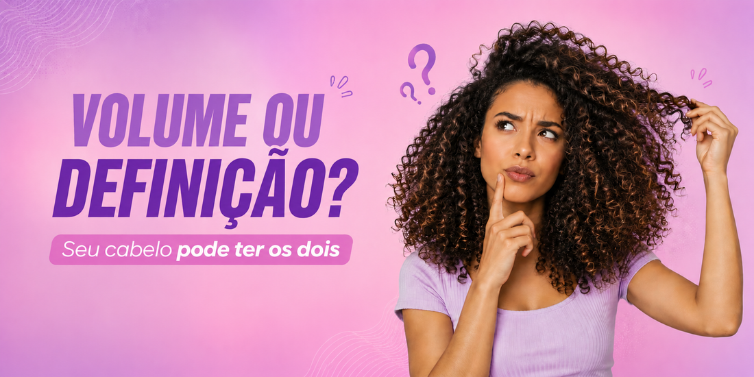 Volume ou definição? Seu cabelo pode ter os dois