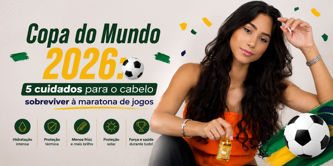 Copa do Mundo 2026: 5 cuidados para o cabelo sobreviver à maratona de jogos
