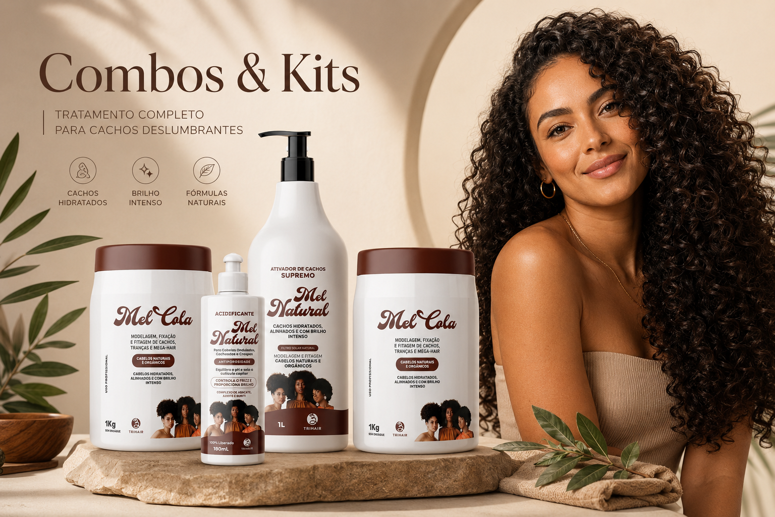 Combos & Kits Trihair — Kits com Desconto para Cuidado Capilar Completo