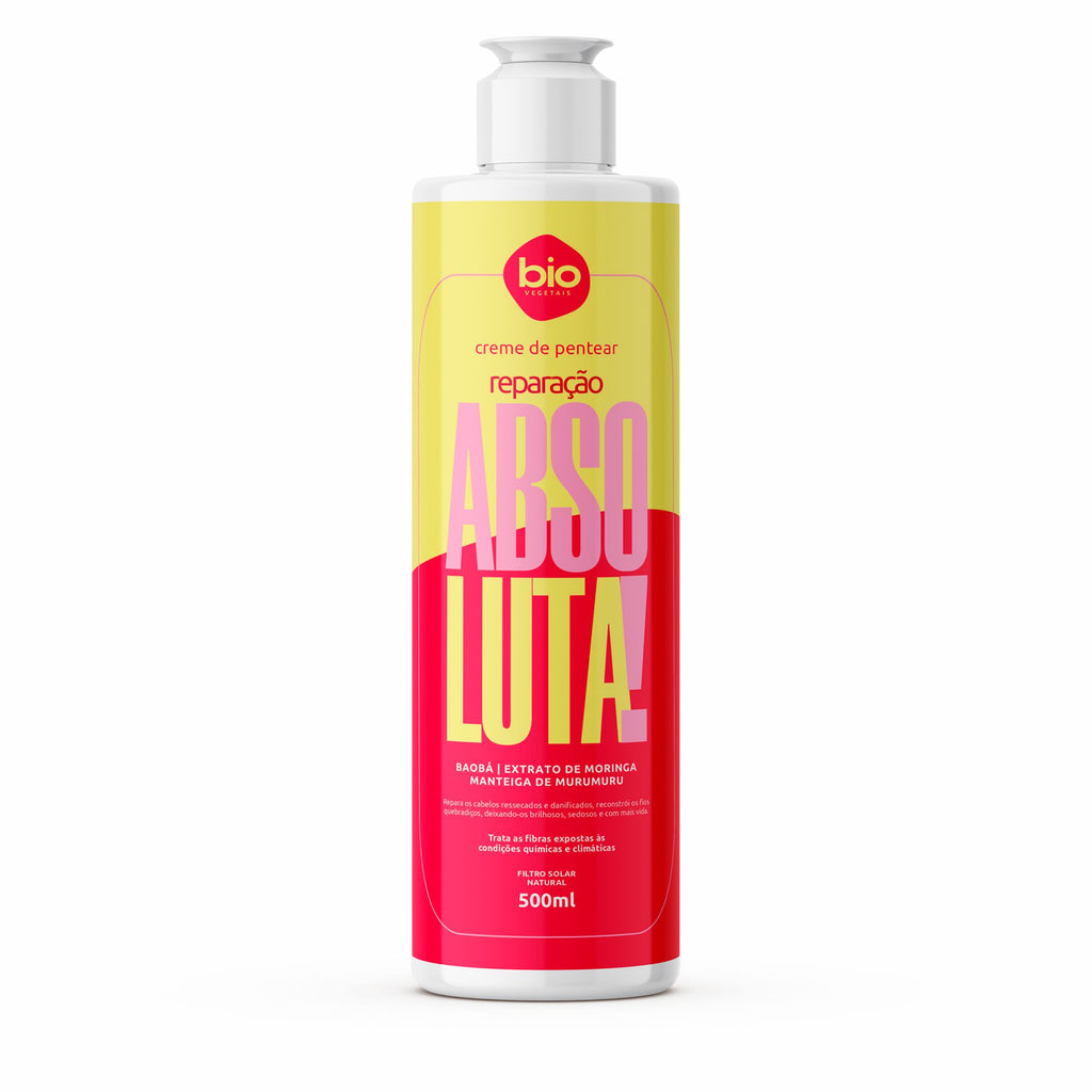 Creme de Pentear Reparação Absoluta Biovegetais 500ml