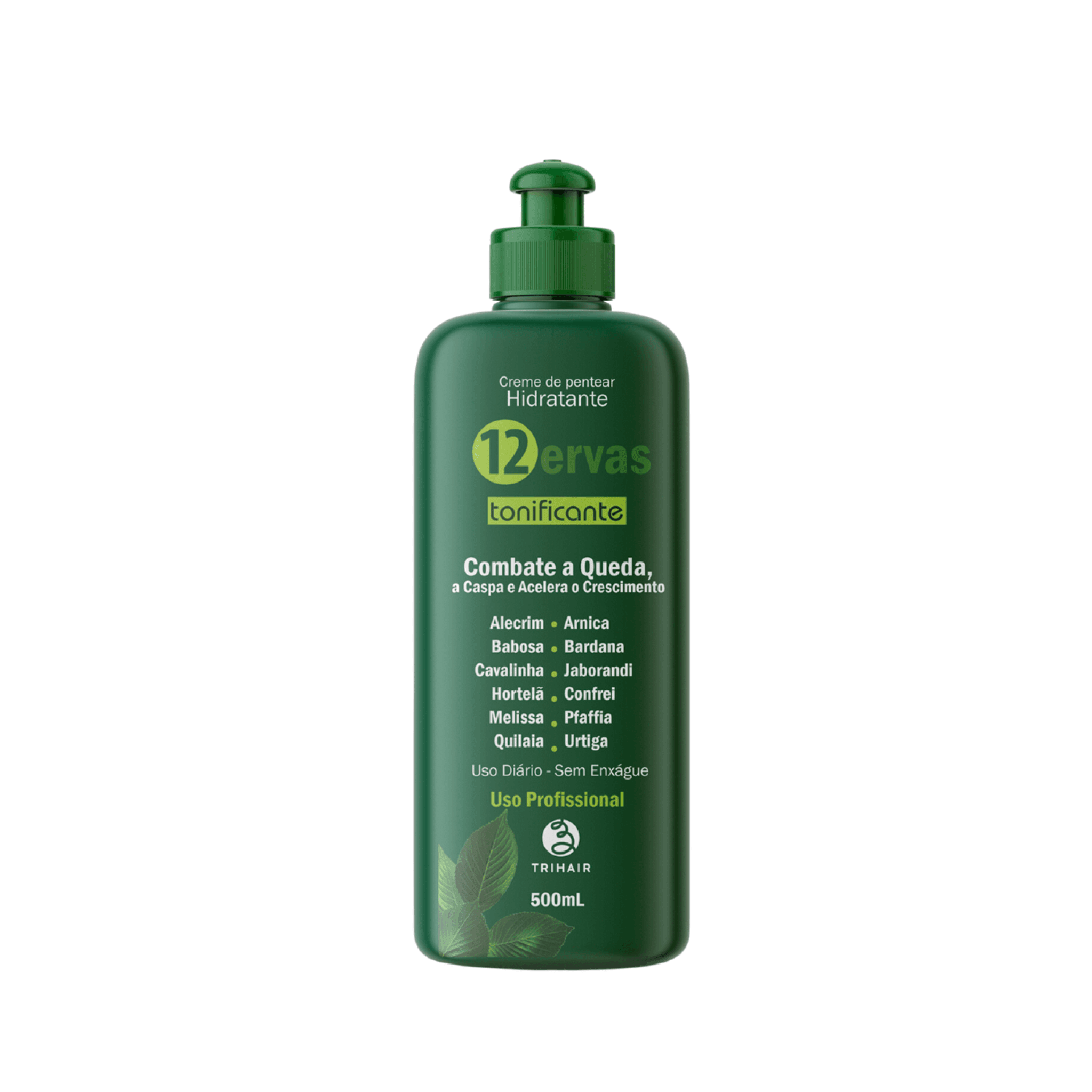 Hidratante 12 Ervas Tonificante - 500ml - Trihair Cosméticos