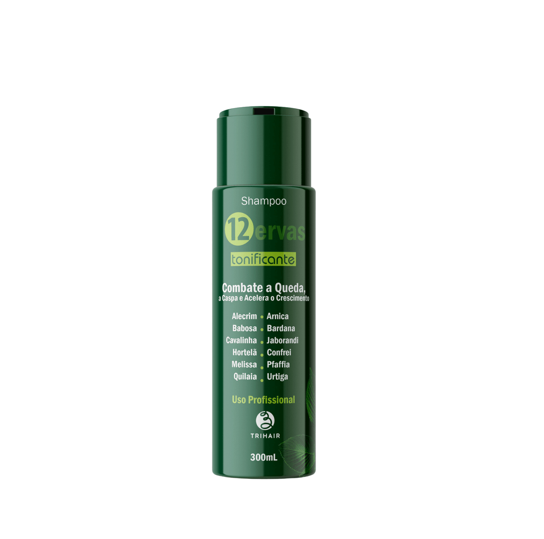 Linha Completa 12 Ervas Tonificante 300ml - Trihair Cosméticos