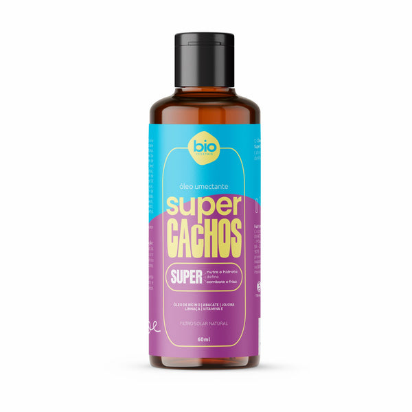 Óleo Umedecedor Super Cachos Biovegetais 60ml