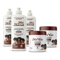 Kit Completo Mel Cola Trihair 500g com Shampoo, Condicionador e Ativador Mel Natural