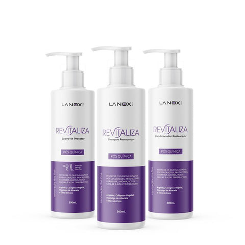 Kit Revitaliza Lanox pós-química