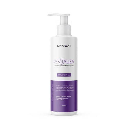 Condicionador Revitaliza Lanox 300ml pós-química