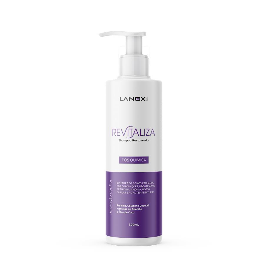 Linha Revitaliza Lanox pós-química benefícios