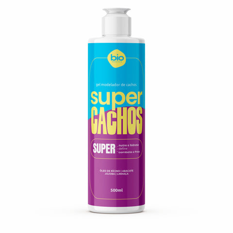 Gel Modelador Super Cachos Biovegetais 500ml