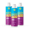 Kit Super Cachos Bio Vegetais — Fluiday 500ml + Gel Modelador 500ml + Ativador 500ml