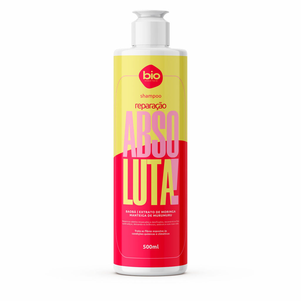 Shampoo Reparação Absoluta Biovegetais 500ml