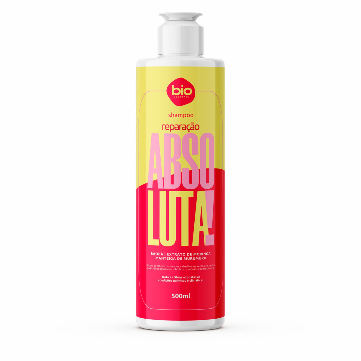 Shampoo Reparação Absoluta Biovegetais 500ml