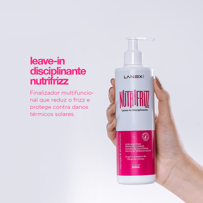 Linha Completa Nutrifrizz Lanox - Trihair Cosméticos