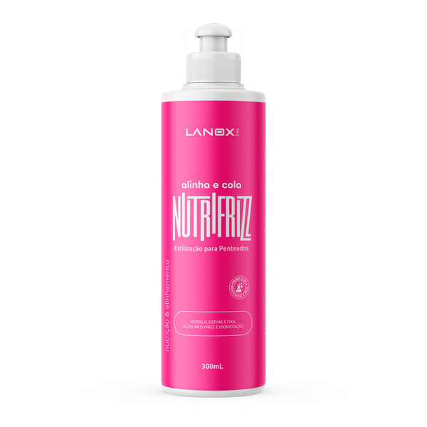 Alinha e Cola Nutrifrizz Lanox 300ml finalizador