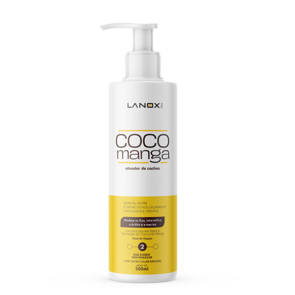 Ativador de Cachos CocoManga Lanox 500ml