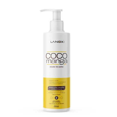 Ativador de Cachos CocoManga Lanox 500ml