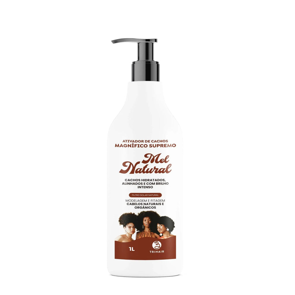 Ativador Mel Natural Trihair 1L para definição de cachos