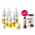 Linha Completa CocoManga Lanox + Mel Cola 1kg e Óleo Mel Natural — Brinde