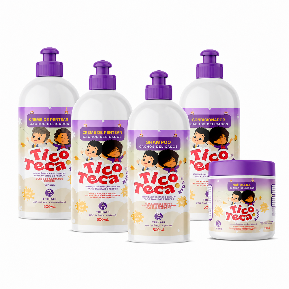 Kit Linha Completa Infantil Tico e Teca