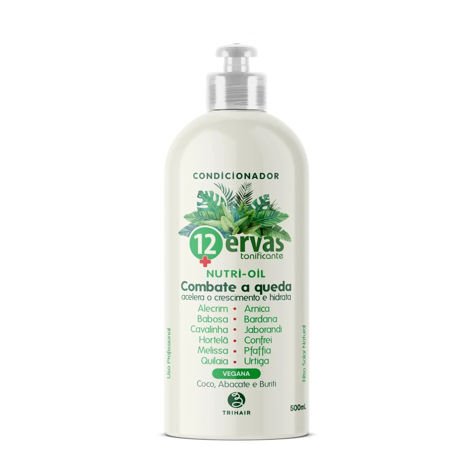 Condicionador 12 Ervas Nutri-Oil - 500ml - Trihair Cosméticos
