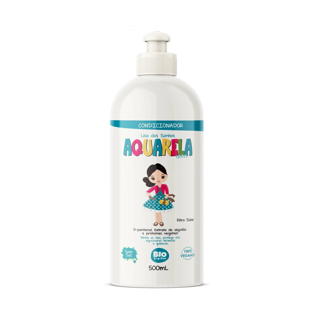 Condicionador Aquarela Teen Liso dos Sonhos 500ml