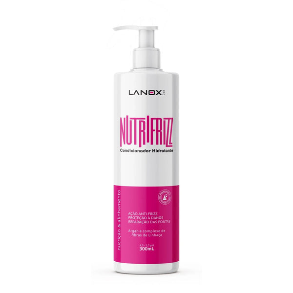 Condicionador Nutrifrizz Lanox 300ml - Anti-Frizz | Trihair