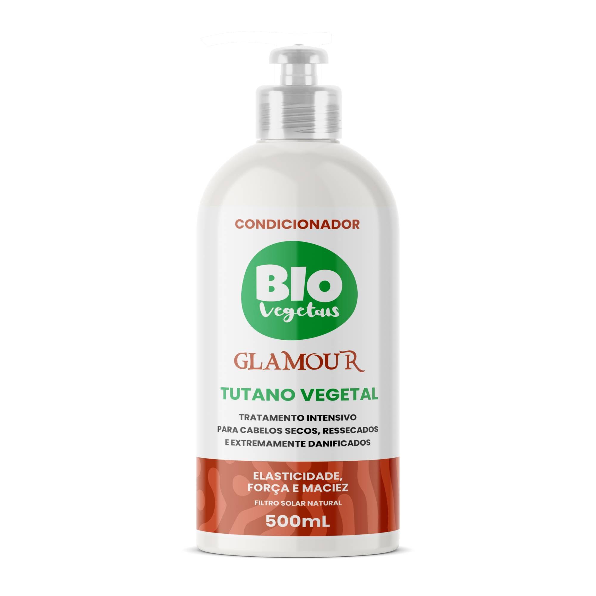 Linha Completa Tutano Glamour Biovegetais - Trihair Cosméticos