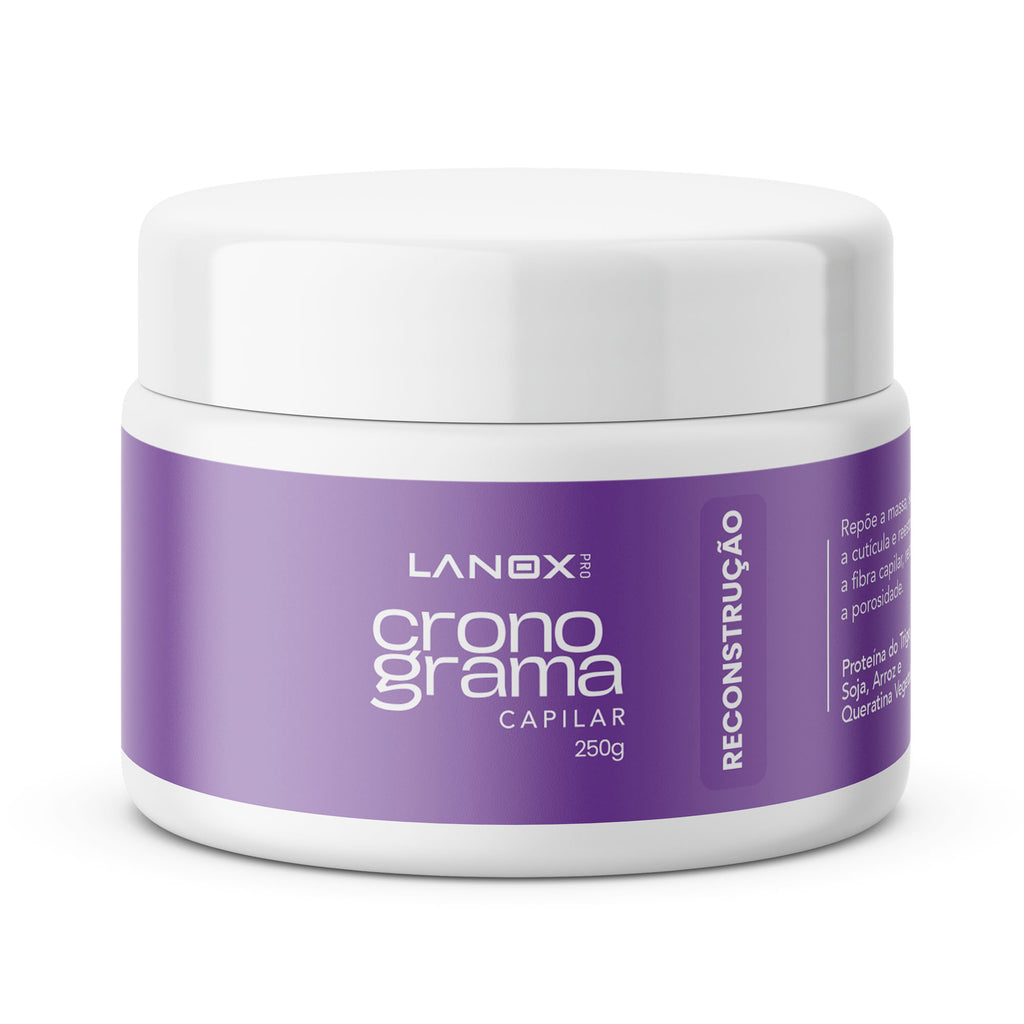 Máscara Cronograma Capilar Reconstrução Lanox 250g