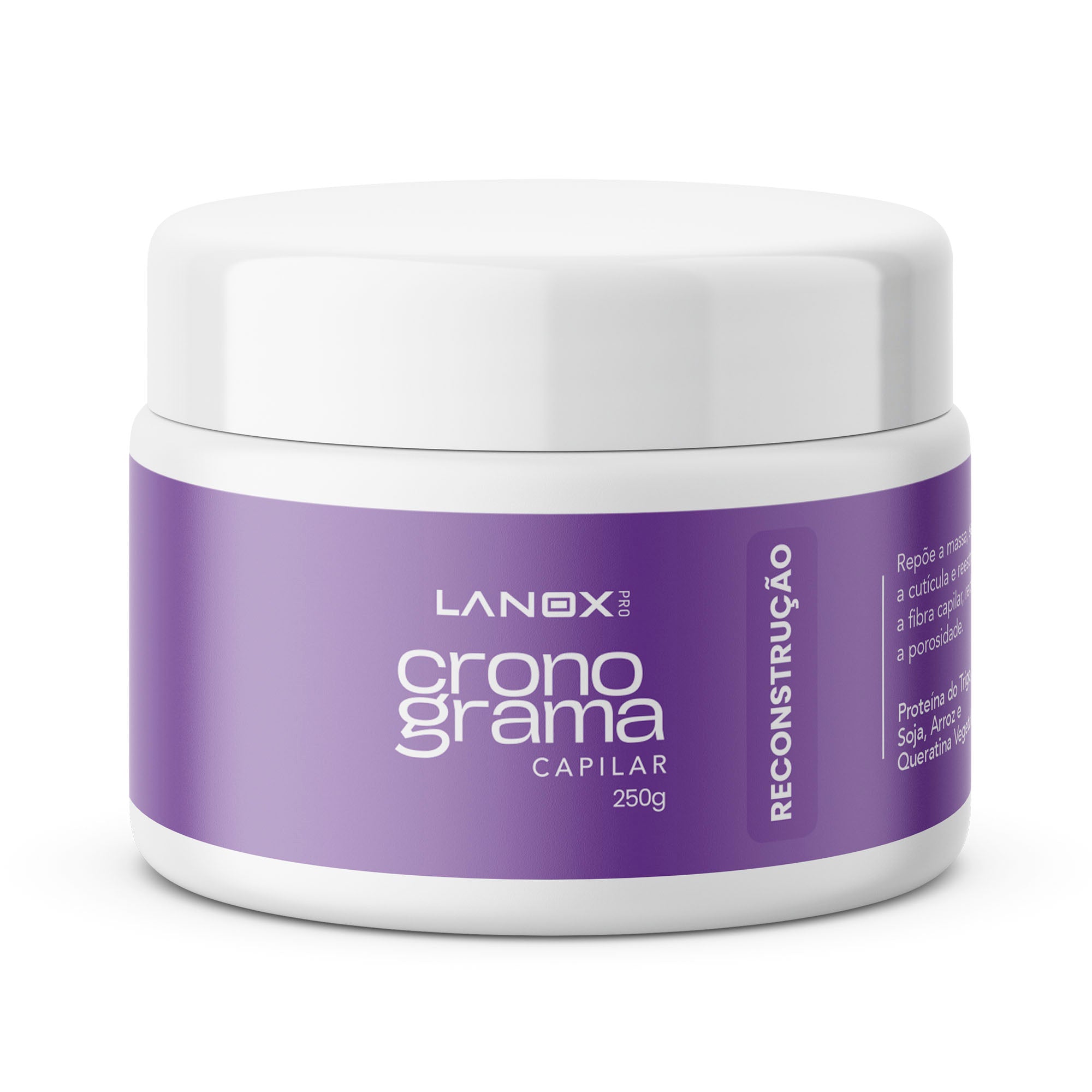 Máscara Cronograma Capilar Reconstrução Lanox 250g