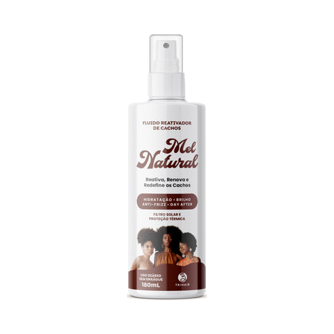 Fluido Reativador de Cachos Mel Natural Trihair 180ml