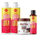 Kit Reparação Absoluta + Mel Cola - Shampoo 500ml + Condicionador 500ml + Mel Cola 500g + Fluido 60ml