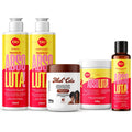 Kit Reparação Absoluta + Mel Cola - Shampoo + Condicionador + Máscara 500g + Mel Cola 500g + Fluido 60ml