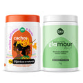 Kit Cachos de Mel 1kg + Óleo em Creme Glamour Especiali Nutrição Poderosa 1kg - Bio Vegetais
