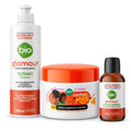 Kit Cachos de Mel 250g + Óleo em Creme Tutano 300ml + Óleo de Tratamento Tutano 60ml - Bio Vegetais