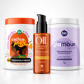 Kit Cachos de Mel 1kg + Óleo em Creme Glamour Especiali Elasticidade de Diva 1kg + Óleo Sublime 4 em 1 120ml - Bio Vegetais e Trihair
