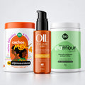 Kit Cachos de Mel 1kg + Óleo em Creme Glamour Especiali Nutrição Poderosa 1kg + Óleo Sublime 4 em 1 120ml - Bio Vegetais e Trihair