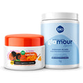 Kit Cachos de Mel 250g + Óleo em Creme Glamour Especiali Hidratação de Seda 1kg - Bio Vegetais