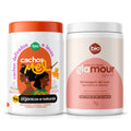 Kit Cachos de Mel 1kg + Óleo em Creme Glamour Especiali Blindagem de Luxo 1kg - Bio Vegetais