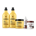 Kit Especialista Trihair + Mel Cola 500g + Acidificante Mel Natural 180ml - Shampoo 1L, Condicionador 1L e Máscara 500g