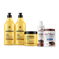 Kit Especialista Trihair + Mel Cola Argan + Colágeno 1kg + Acidificante Mel Natural 500ml