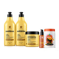 Kit Especialista Trihair + Cachos de Mel 1kg + Óleo Sublime 4 em 1 - Shampoo 1L, Condicionador 1L e Máscara 500g