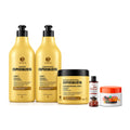 Kit Especialista Trihair + Cachos de Mel 250g + Óleo Nutritivo Mel Natural 60ml - Shampoo, Condicionador e Máscara