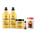 Kit Especialista Trihair + Cachos de Mel 1kg + Óleo Nutritivo Mel Natural 60ml - Shampoo, Condicionador e Máscara
